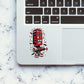 Boot Call Public Sticker waterproof vinyl decal for laptop, bike, car & bottle