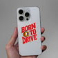 Born to Drive Tire Glitter Sticker - Glitter Stickers | STICK IT UP