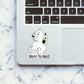 Born To Rest Sticker waterproof vinyl decal for laptop, bike, car & bottle