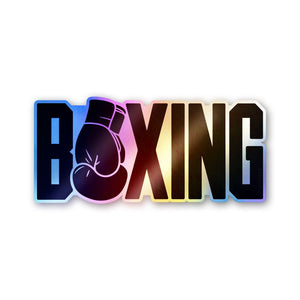Boxing Holographic Stickers - Holographic stickers | STICK IT UP