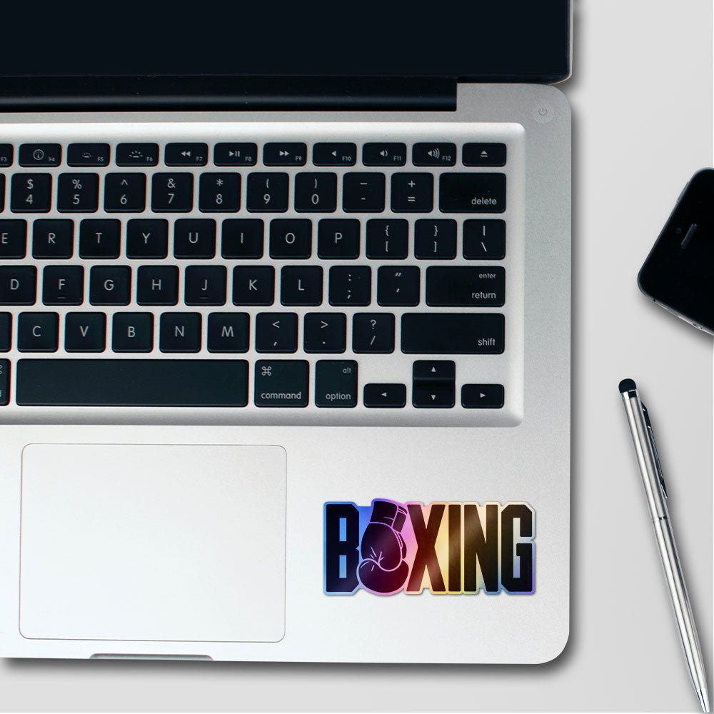 Boxing Holographic Stickers - Holographic stickers | STICK IT UP