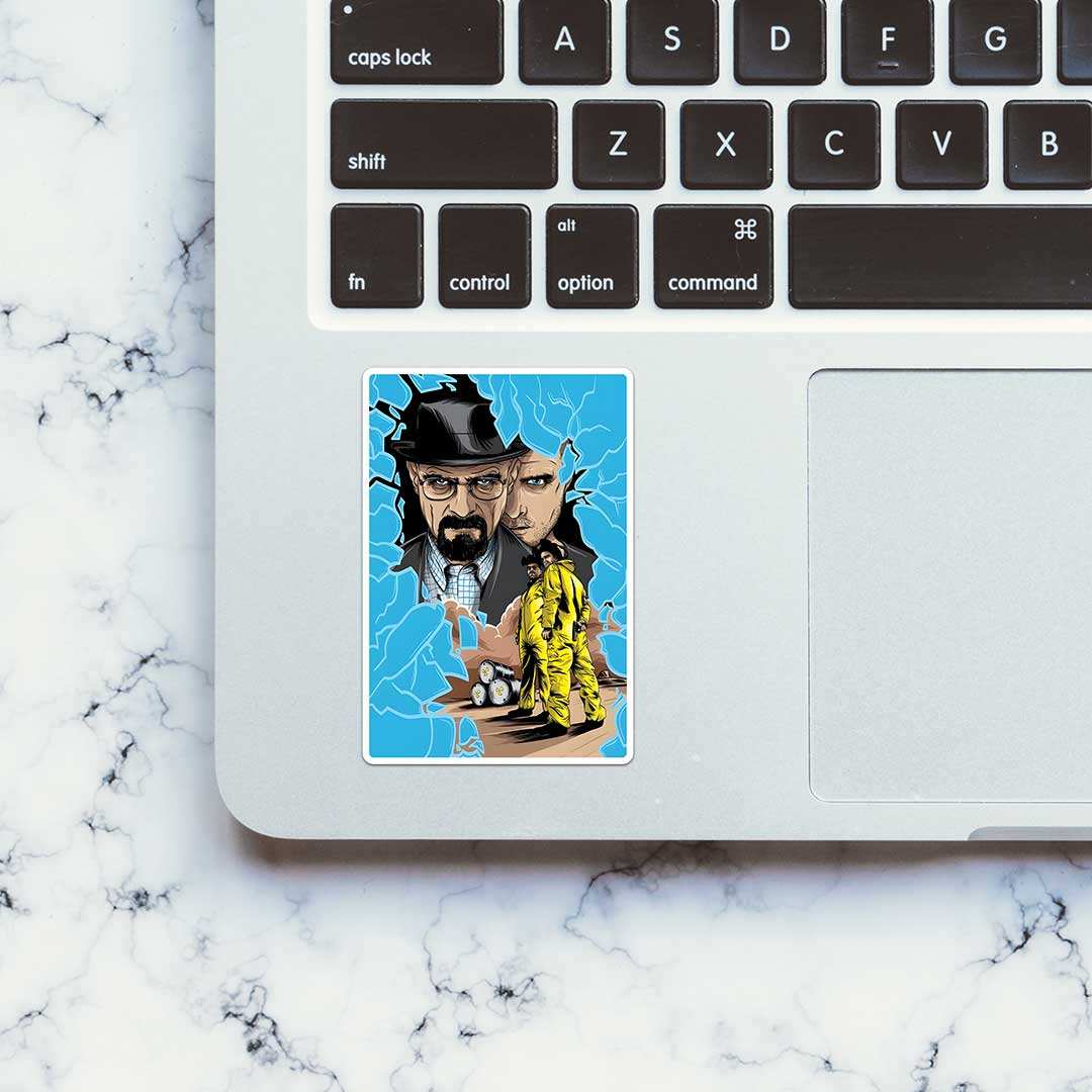 Breaking Bad 2.0 Sticker waterproof vinyl decal for laptop, bike, car & bottle