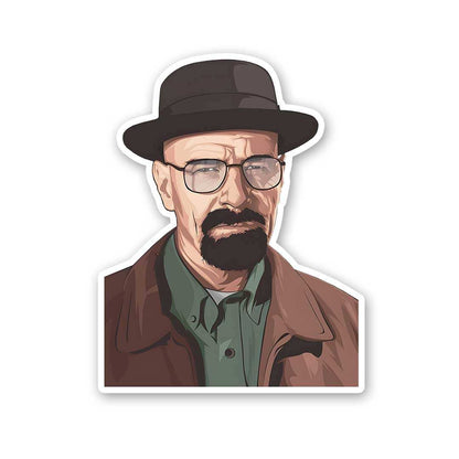 Breaking Bad Sticker waterproof vinyl decal for laptop, bike, car & bottle