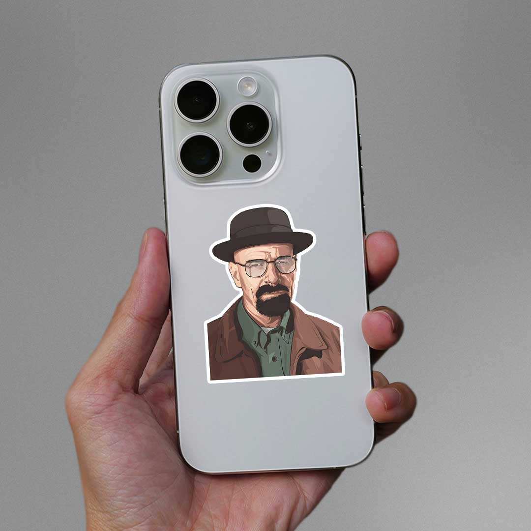 Breaking Bad Sticker waterproof vinyl decal for laptop, bike, car & bottle