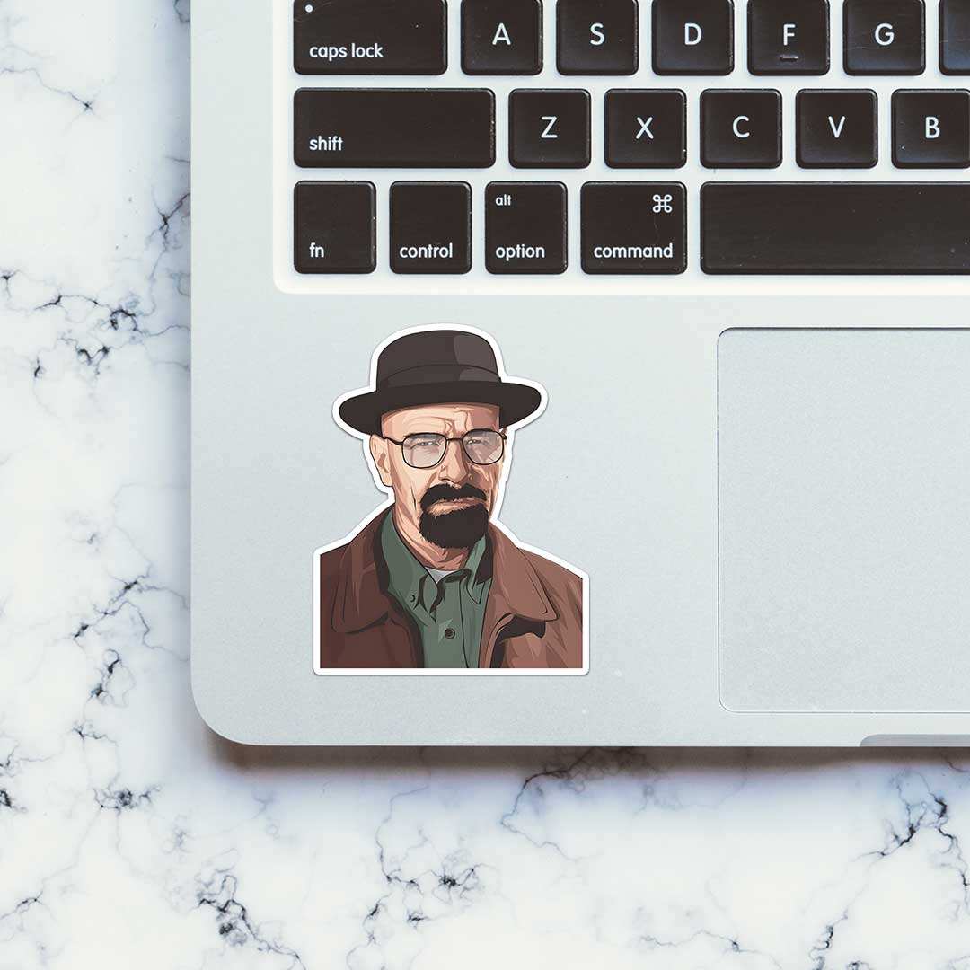 Breaking Bad Sticker waterproof vinyl decal for laptop, bike, car & bottle