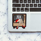 Broadcast Beauty Sticker waterproof vinyl decal for laptop, bike, car & bottle