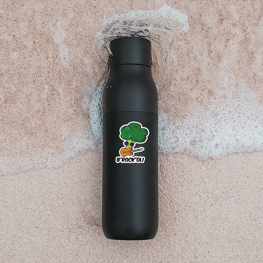 Brocoli Sticker waterproof vinyl decal for laptop, bike, car & bottle