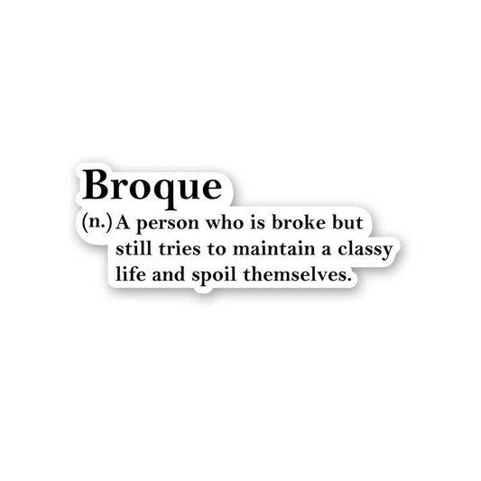 Broque Sticker - STICK IT UP
