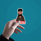 Brown Munde Sticker waterproof vinyl decal for laptop, bike, car & bottle
