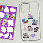 BTS Mini Stickers Sheet waterproof vinyl decal for laptop, bike, car & bottle