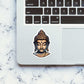 Buddha Sticker waterproof vinyl decal for laptop, bike, car & bottle