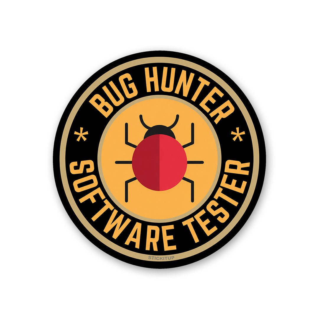 Bug Hunter Software Tester Sticker - Stickers | STICK IT UP