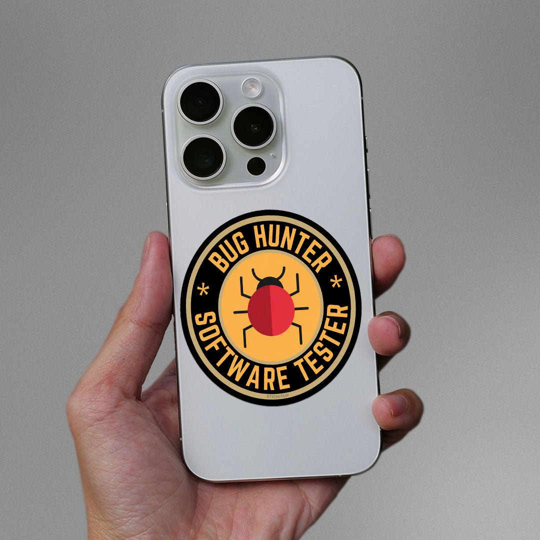 Bug Hunter Software Tester Sticker - Stickers | STICK IT UP