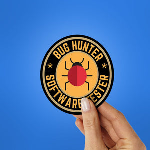 Bug Hunter Software Tester Sticker - Stickers | STICK IT UP