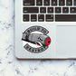 Buid To Destroy Sticker waterproof vinyl decal for laptop, bike, car & bottle