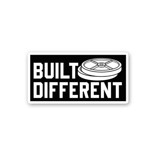 Build Different Sticker waterproof vinyl decal for laptop, bike, car & bottle