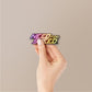 Built For Speed Holographic Stickers