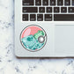 Bulbasaur Sticker waterproof vinyl decal for laptop, bike, car & bottle