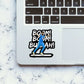 Bumrah Sticker waterproof vinyl decal for laptop, bike, car & bottle