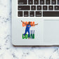 Bumrah Sticker waterproof vinyl decal for laptop, bike, car & bottle