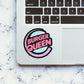 Burger Queen Sticker waterproof vinyl decal for laptop, bike, car & bottle
