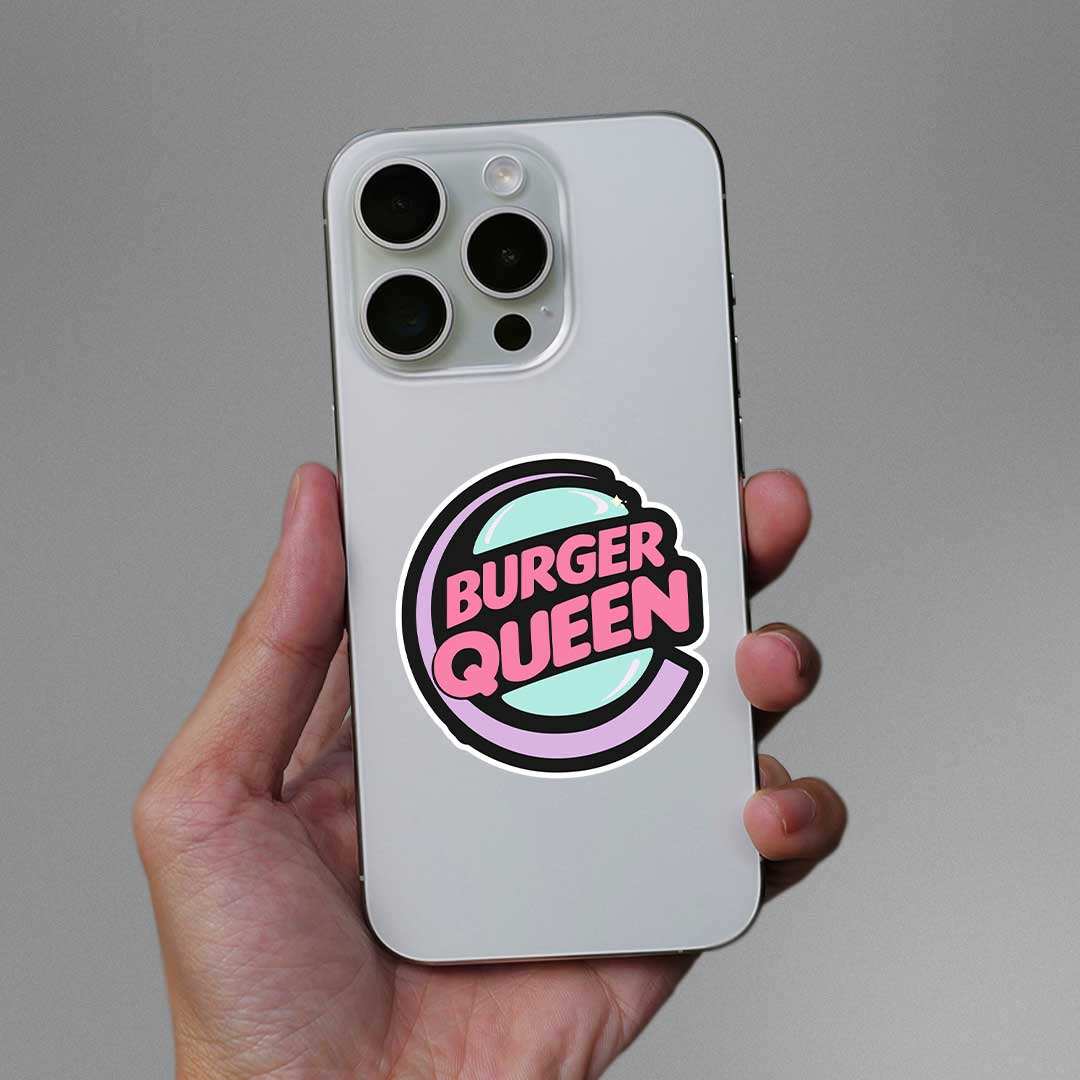 Burger Queen Sticker - STICK IT UP