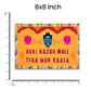 Buri Nazar Wale Tera Muh Kaala Bumper Sticker waterproof vinyl decal for laptop, bike, car & bottle