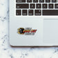 Burn Out Glitter Sticker waterproof vinyl decal for laptop, bike, car & bottle