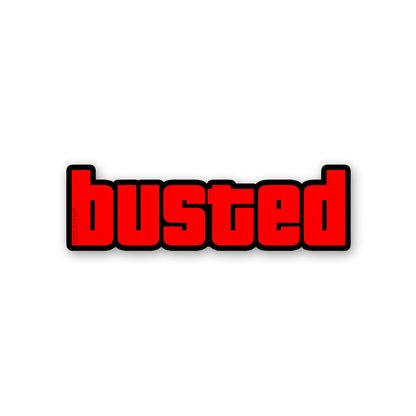 Busted Sticker - STICK IT UP
