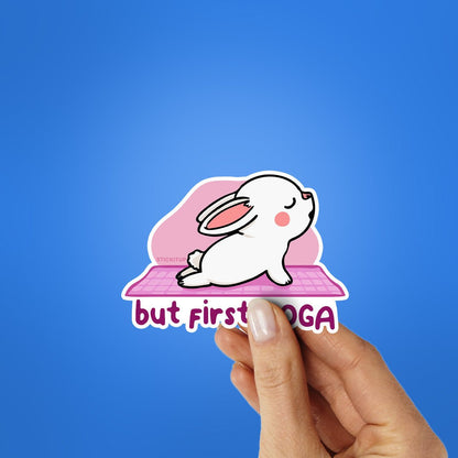 But First Yoga Sticker - STICK IT UP