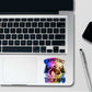 Camping Is My Favorite Therapy Holographic Sticker waterproof vinyl decal for laptop, bike, car & bottle