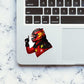 Carlos 0.1 Sticker waterproof vinyl decal for laptop, bike, car & bottle