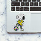 Cartoon Dog Soccer Glitter Sticker - Glitter Stickers | STICK IT UP