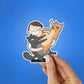 Cat Parent Sticker waterproof vinyl decal for laptop, bike, car & bottle