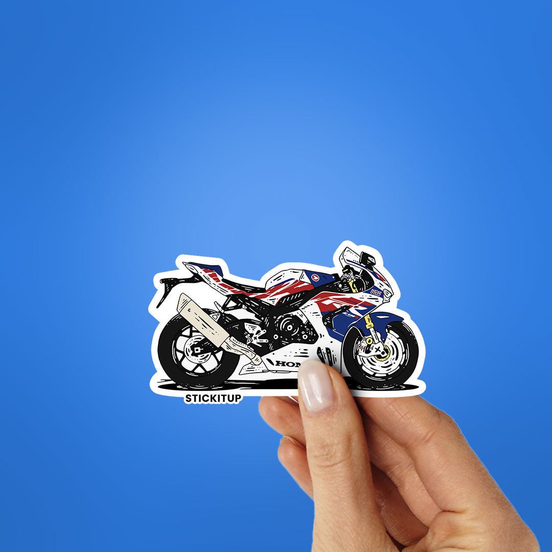 CBR 1000RR Sticker waterproof vinyl decal for laptop, bike, car & bottle