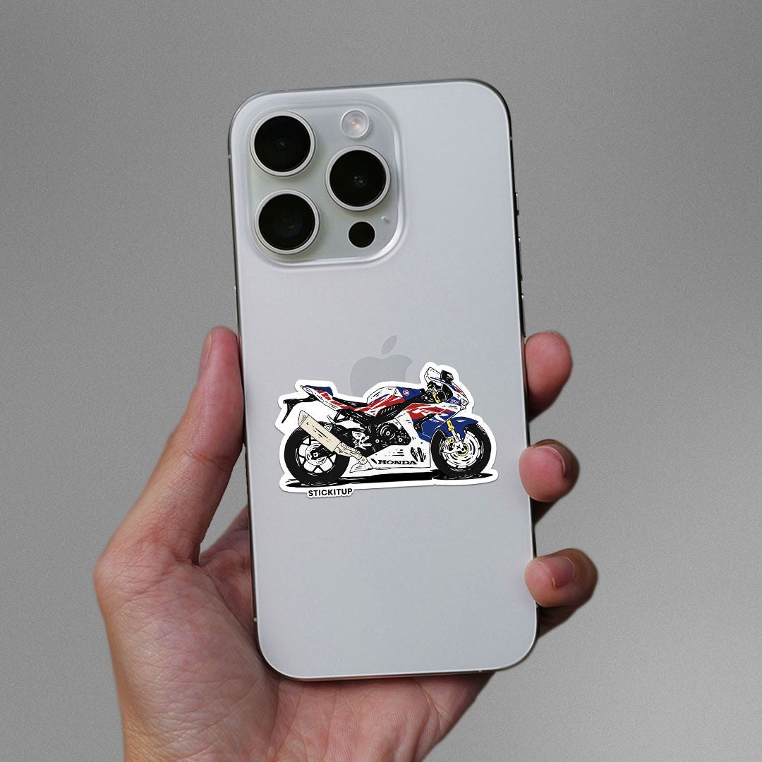 CBR 1000RR Sticker waterproof vinyl decal for laptop, bike, car & bottle