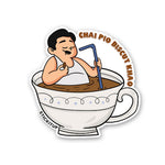 Chai Pio Biscut Khayo Sticker waterproof vinyl decal for laptop, bike, car & bottle