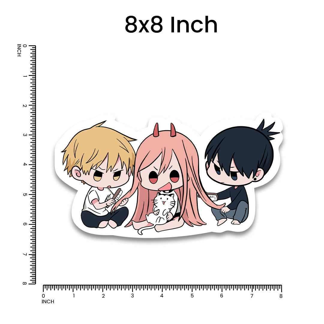 Chainsaw Man Bumper Sticker - STICK IT UP