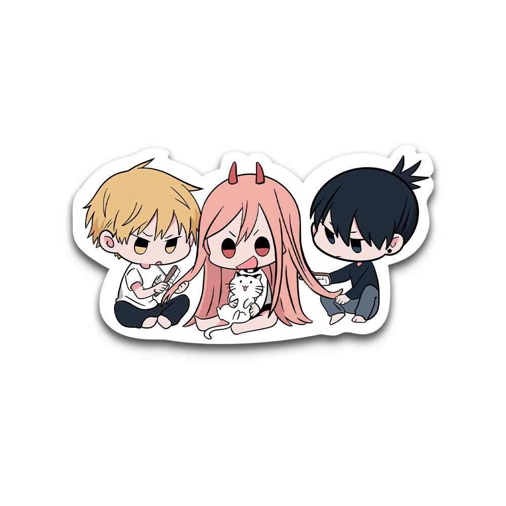 Chainsaw Man Bumper Sticker - STICK IT UP