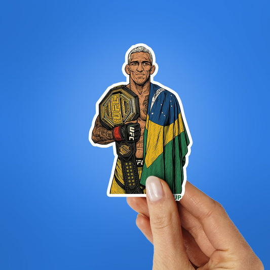 CHARLES OLIVEIRA Sticker - STICK IT UP