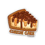 CHEESE CAKE Sticker waterproof vinyl decal for laptop, bike, car & bottle