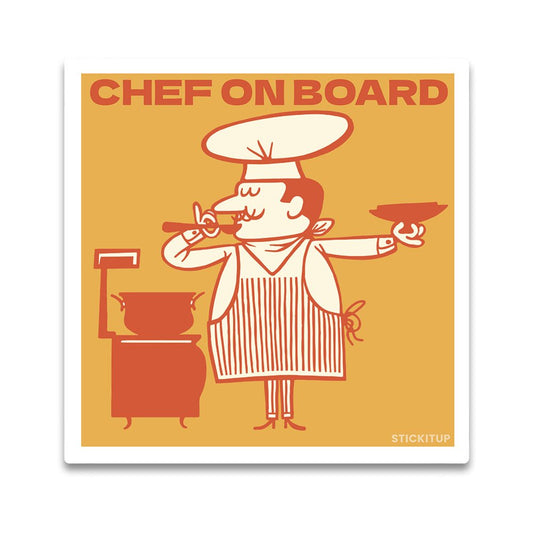 Chef Bumper Sticker - STICK IT UP