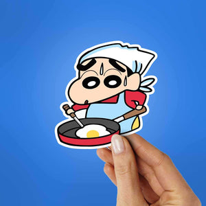 Chef Mr.chan Sticker waterproof vinyl decal for laptop, bike, car & bottle