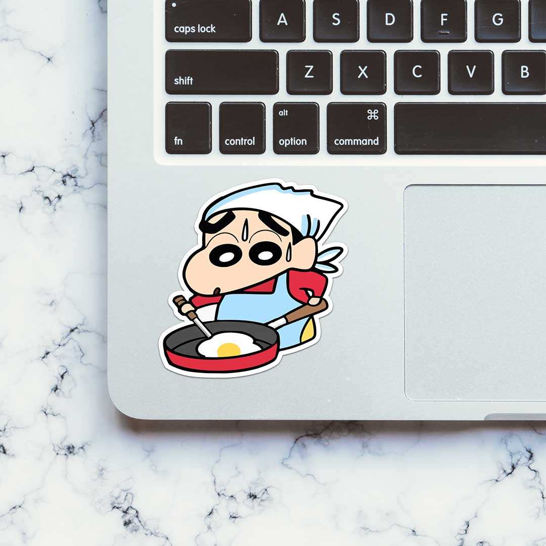 Chef Mr.chan Sticker waterproof vinyl decal for laptop, bike, car & bottle