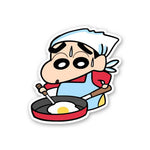Chef Mr.chan Sticker waterproof vinyl decal for laptop, bike, car & bottle