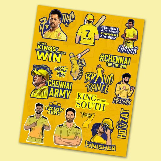 Chennai Mini Sticker Sheet - STICK IT UP