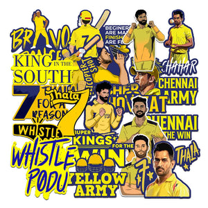 Chennai Sticker Pack [20 Sticker] waterproof vinyl decal for laptop, bike, car & bottle