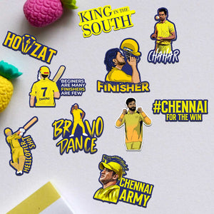 Chennai Sticker Pack [20 Sticker] waterproof vinyl decal for laptop, bike, car & bottle
