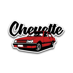 Chevette Bumper Sticker waterproof vinyl decal for laptop, bike, car & bottle