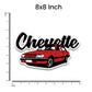 Chevette Bumper Sticker waterproof vinyl decal for laptop, bike, car & bottle